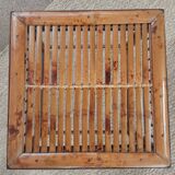Bamboo side table
