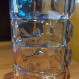 Vase, 1970s, faceted Rosaline