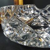 Empty chiseled crystal pocket