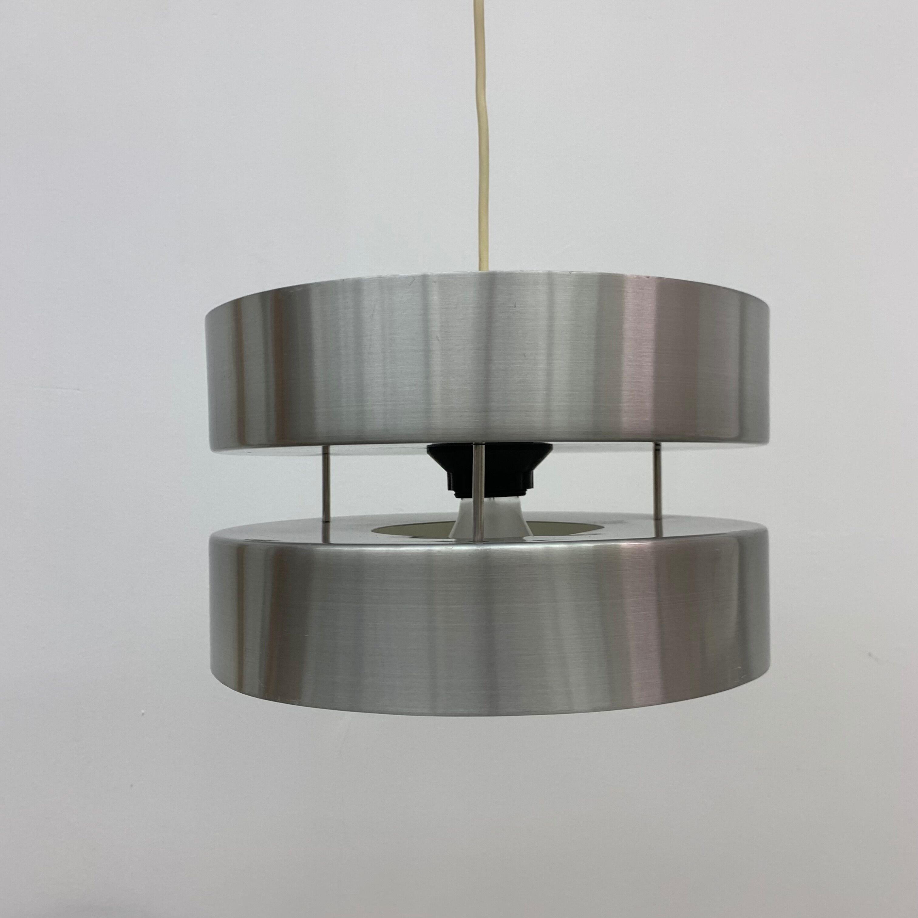Hanging lamp aluminium design , 1960