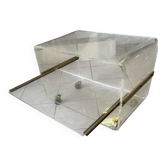 Plexiglass coffee table