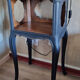 Pair of vintage bedside tables, 60s, Louis XV style, revamped