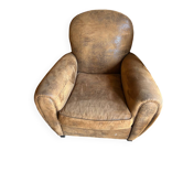 Fauteuils en suédine