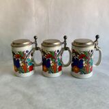 Acapulco Villeroy & Boch set of 3 beer mugs