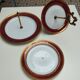 Cake servant 3 floors in Limoges porcelain