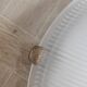 Glass ceiling light