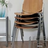 Pair of DC106 Giancarlo Pirretti chairs
