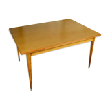 Table pierrette oak clear vintage 1960