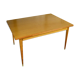 Table pierrette oak clear vintage 1960