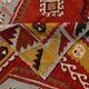 Grand Kilim Designer Vintage, Tapis Anatolien Rouge Fait Main, 149x308 Cm