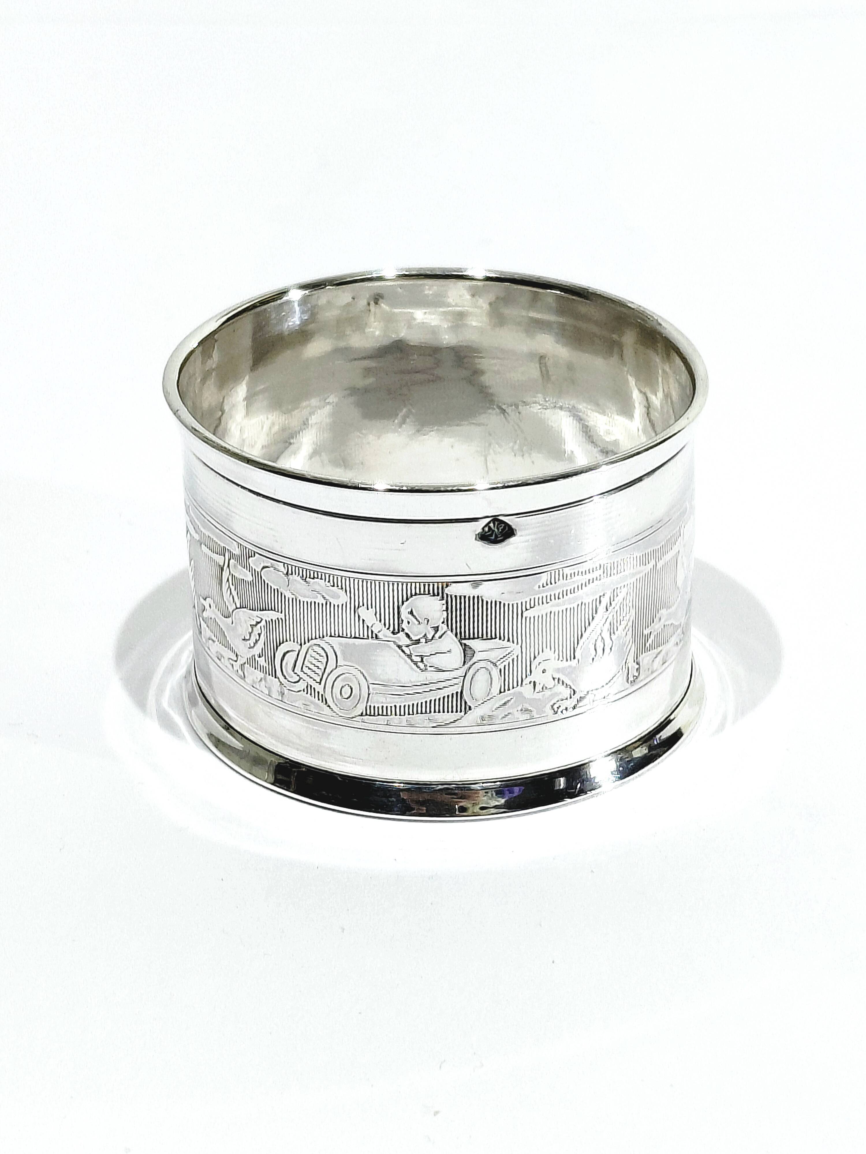 SILVER NAPKIN RING