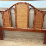 Rattan headboard