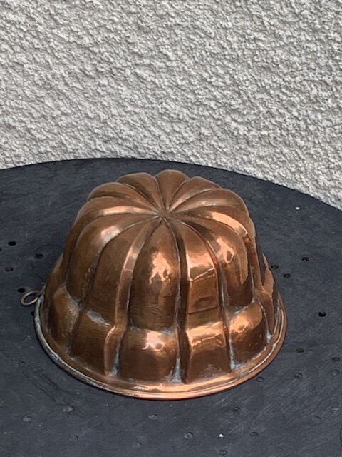 Copper kouglof cake mould