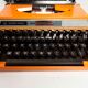 Revised Orange Silver Reed 100 Typewriter and New Ribbon 1977