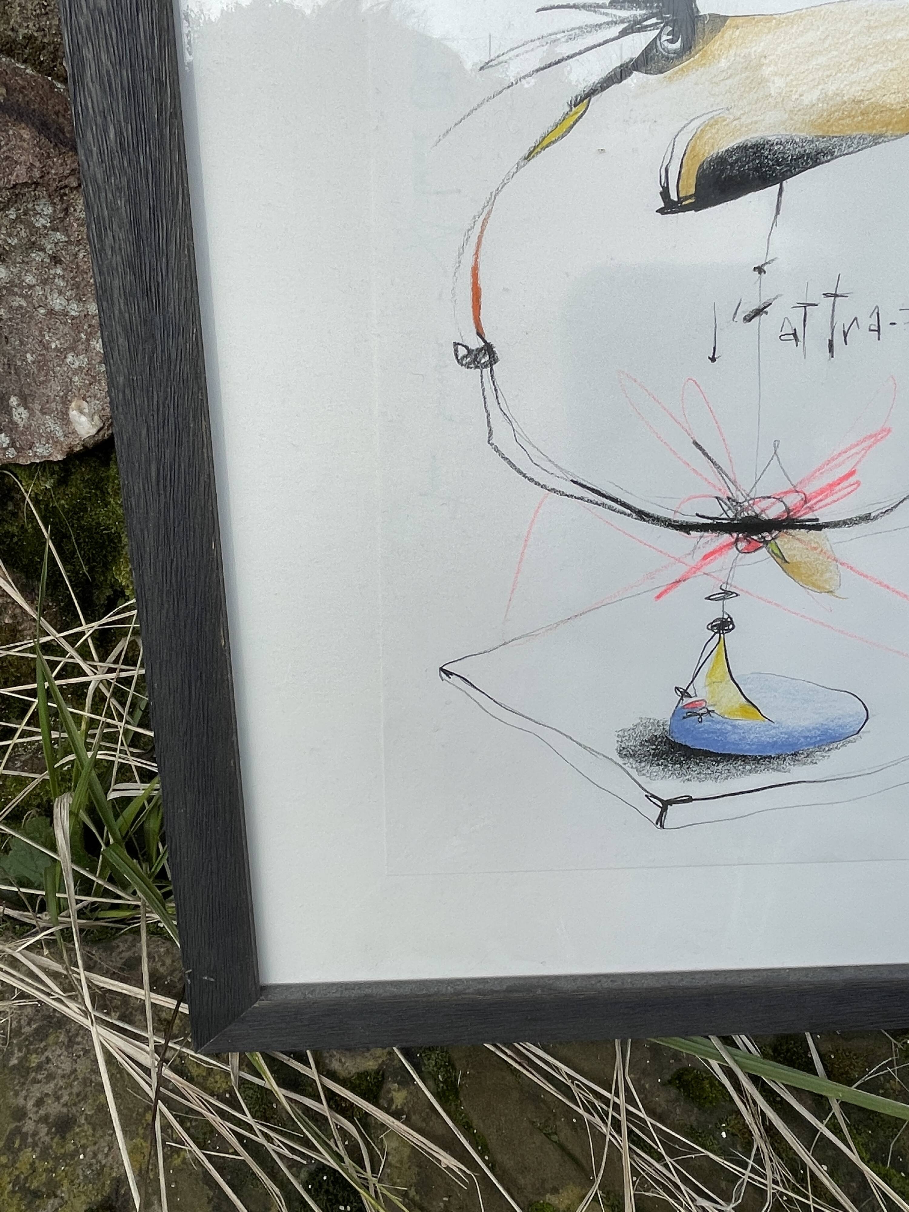 Painting "The Fear Catcher" by XX.25 - Alexandra Loewe