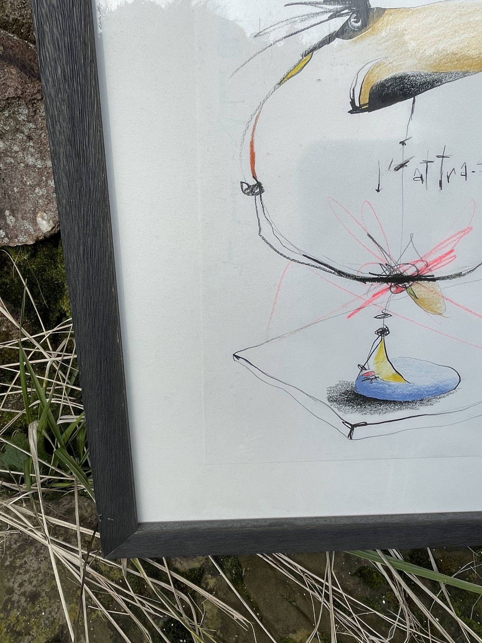 Tableau "L'attra-peur" by XX.25 - Alexandra Loewe