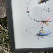 Tableau "L'attra-peur" by XX.25 - Alexandra Loewe