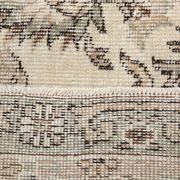 7x10 Vintage Faded Beige & Grey Anatolian Flatweave Vintage Area Rug