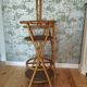 Vintage rattan bar – Portable – 60s–70s – Bohemian