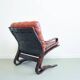 Fauteuil marron Kengu Else & Nordahl Solheim