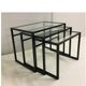 Minimalist nesting tables