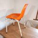 Chair with openwork plastic shell 1970