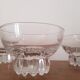 Lot de 3 verres art deco