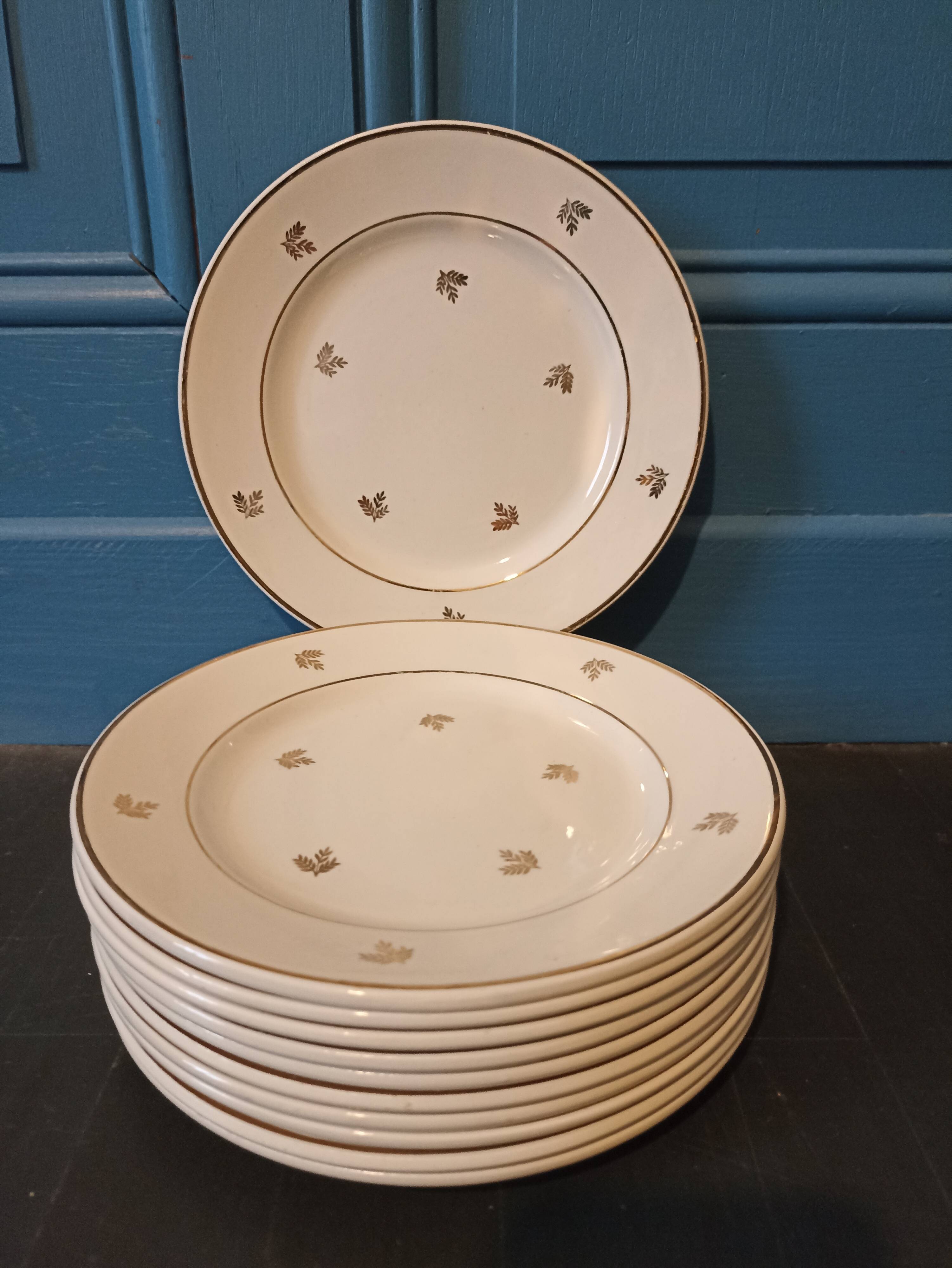 Antique dessert plates