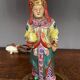 Table lamp. Porcelain, hand-painted.