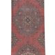 Vintage Turkish hallway rug 101x404 cm