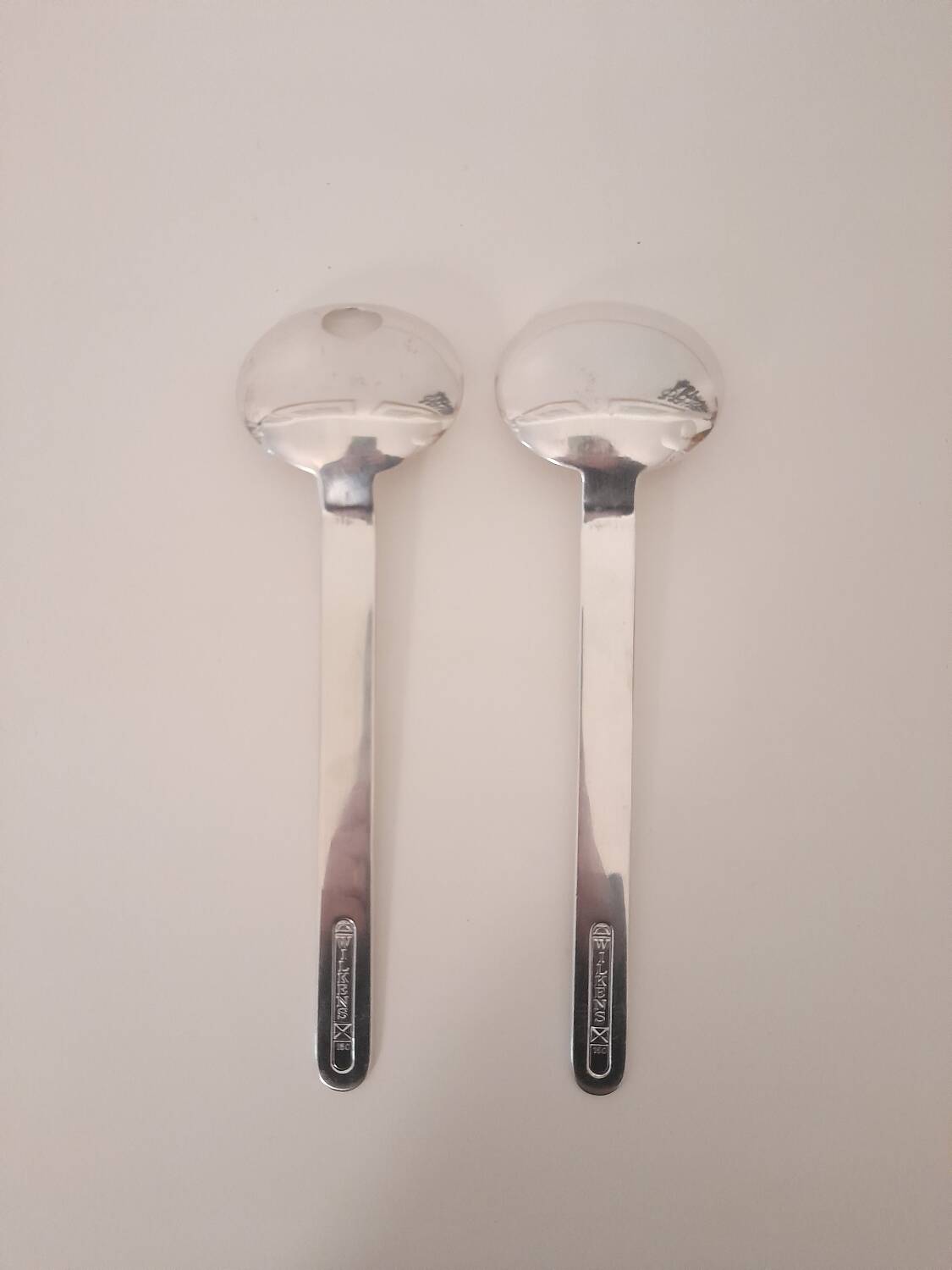 Silver-plated salad cutlery by Wilkens