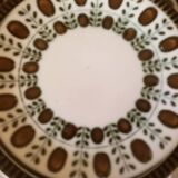 4 dessert plates Boch nut model