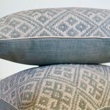 Sky blue cushion