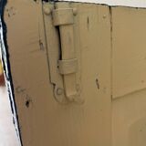 Ancienne armoire parisienne peinte en bleu nuit