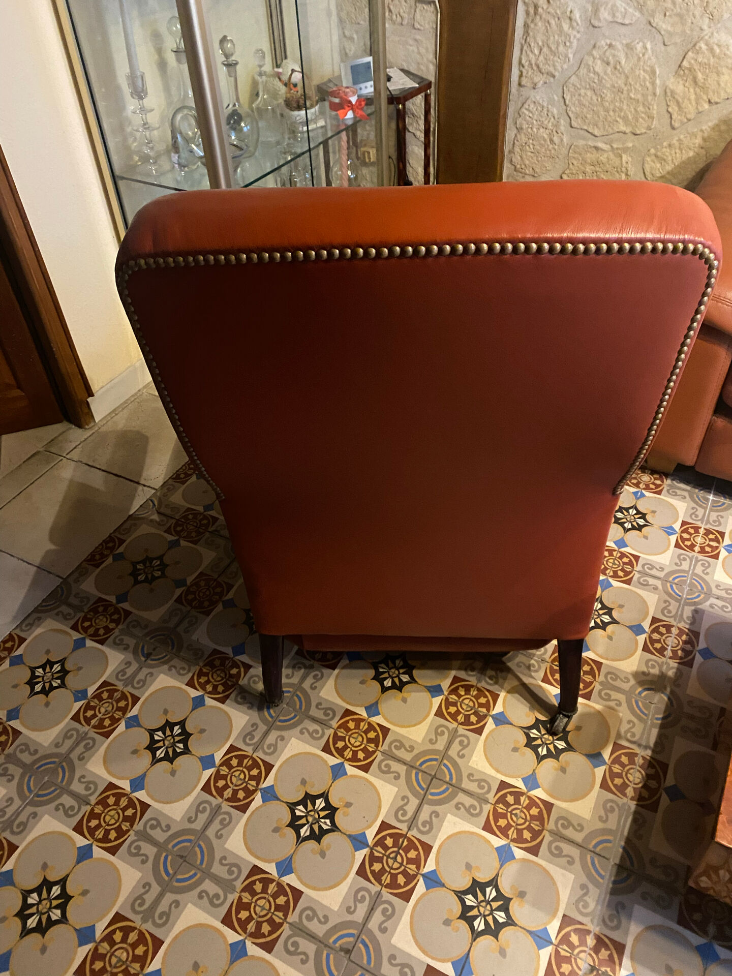 Reclining footrest chair