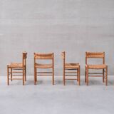 'Dordogne' Mid-Century Rush Dining Chairs
