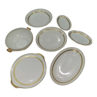 Limoges porcelain table service