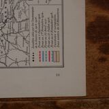 Original lithograph on the first world war (cartography)