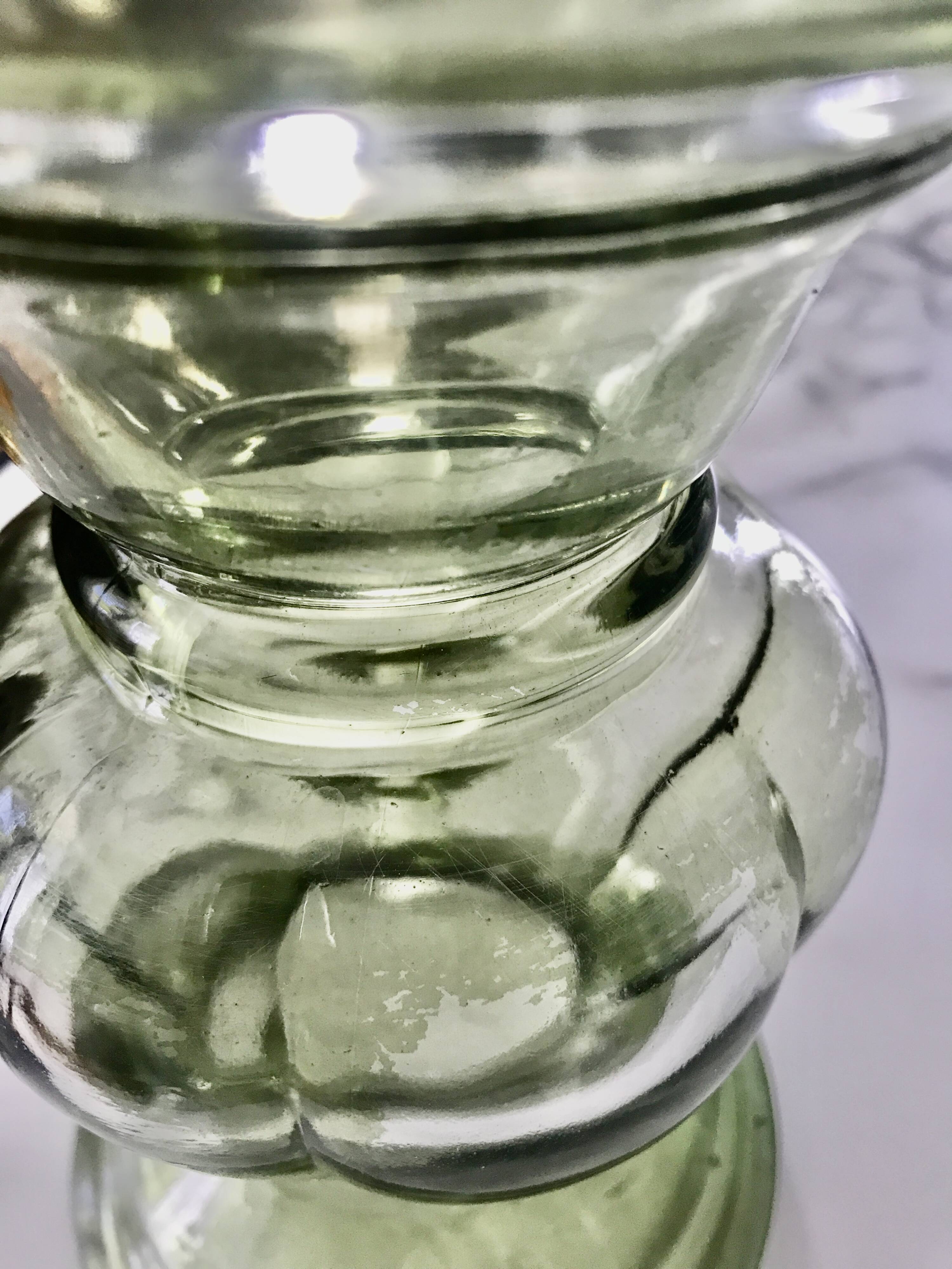 Bougeoir ou vase verre recyclé