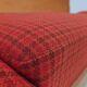 1970s, Danish drop-arm daybed/sofa by Illum Wikkelsø, furniture wool.