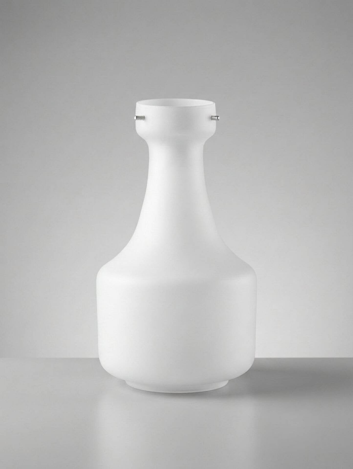 Abat-jour opaline blanche années 60