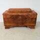 Vintage Art Deco-style walnut cabinet