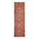 Tapis coureur vintage turc en laine et coton noué à la main des années 1970, 96x322.