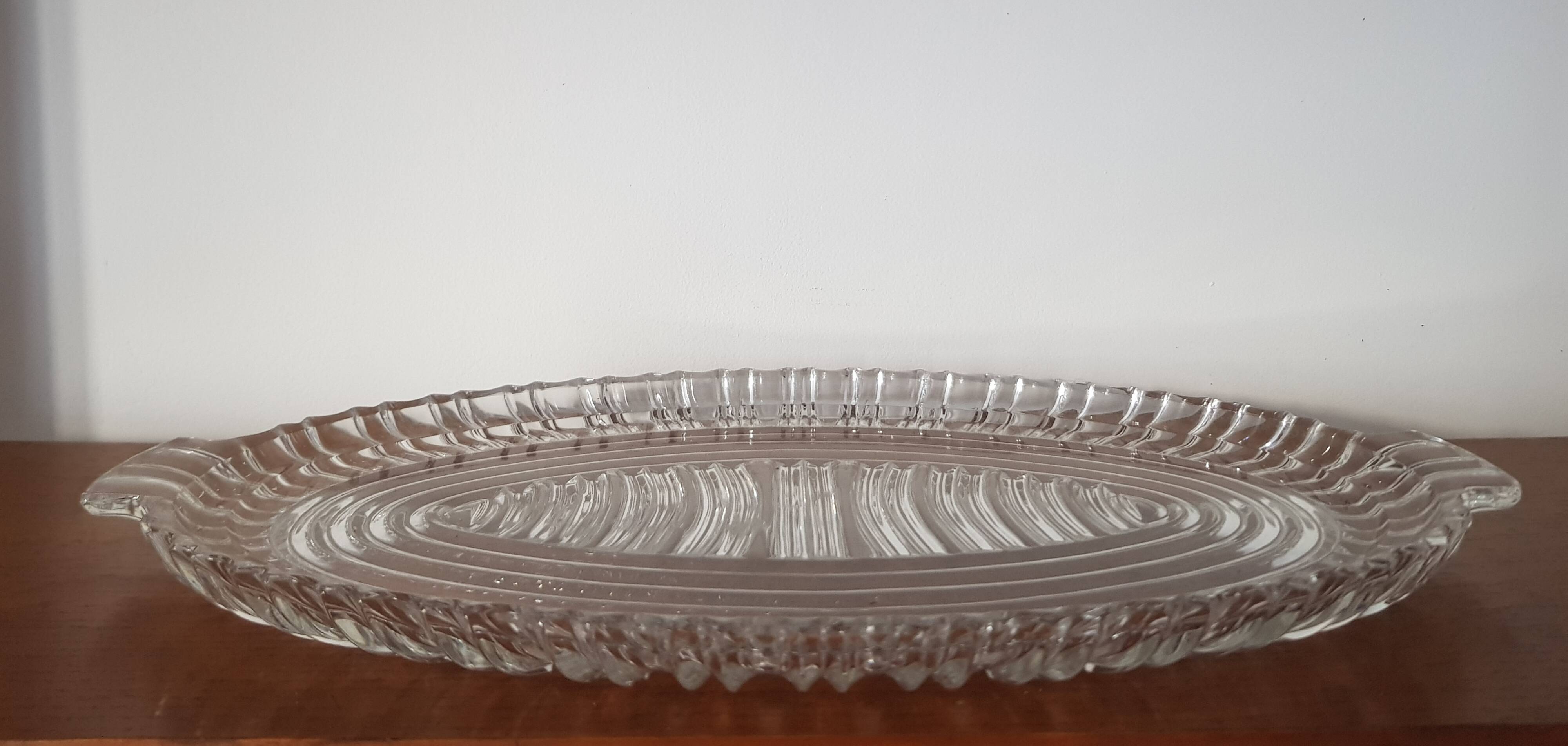 Vintage glass dish