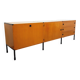 Large vintage modernist low sideboard ARP Minvielle by Guariche Mortier