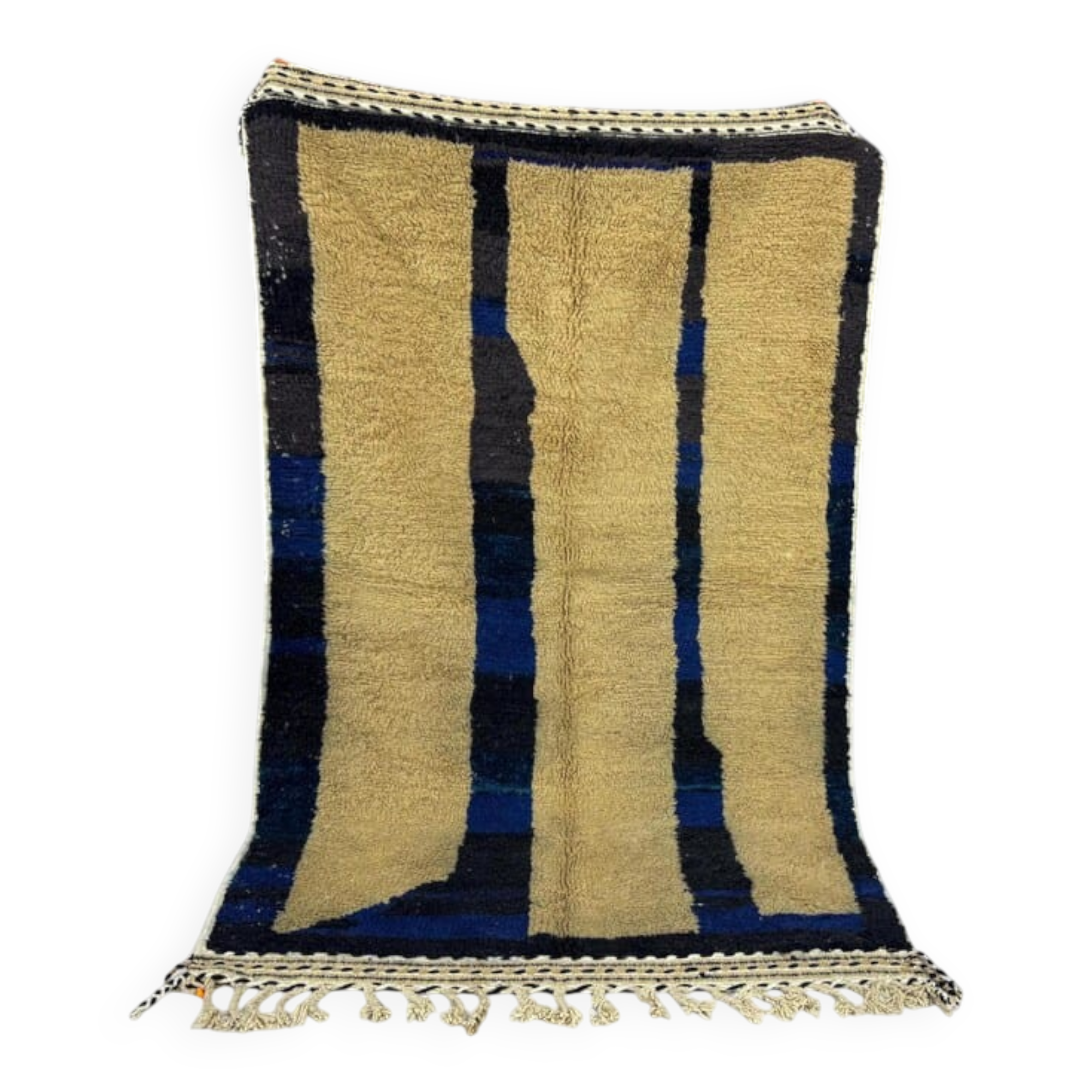 Large handmade wool rug