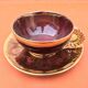 1960s Ceramic Breakfast Cup / Saucer in the Vallauris Style