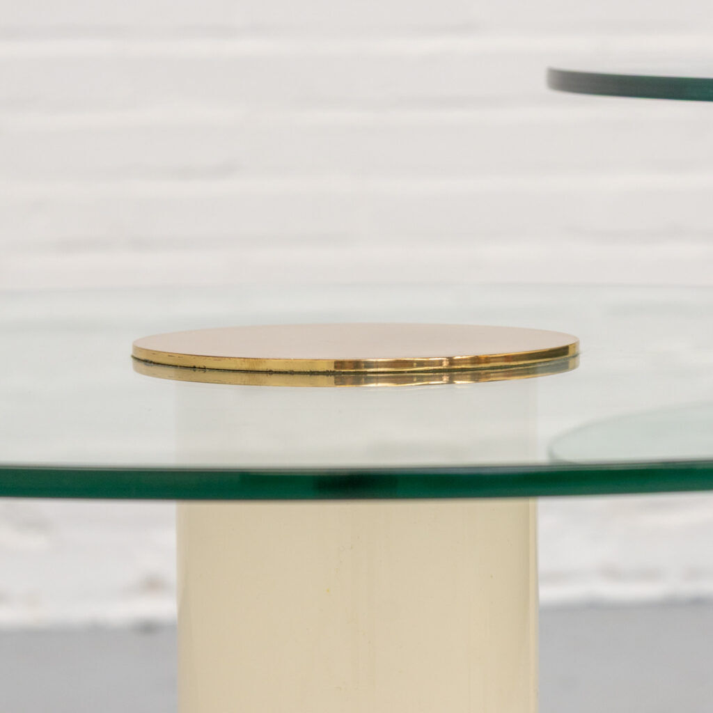 Tables de style Art Déco par Thörmer des années 1980