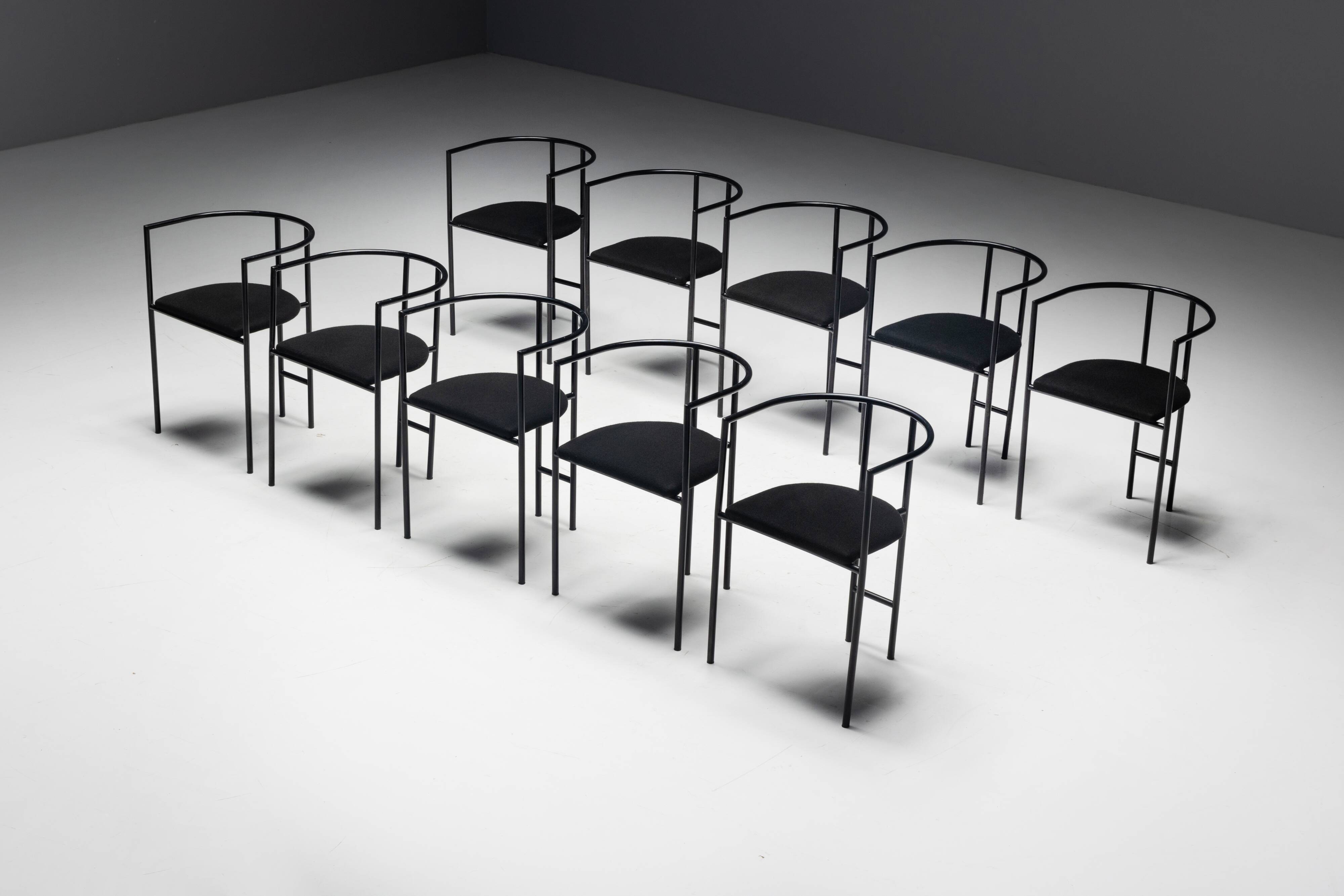 Postmodern "Tokyo" Armchairs by Rodney Kinsman for Bieffeplast, Italy, 1980s