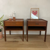 Vintage teak bedside tables – Gillis Lundgren “System” – IKEA 1960